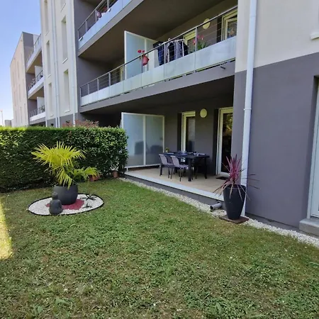 公寓 - En Rez-de-chaussee Amenage Avec Elegance - Jardin Privatif 鲁瓦扬